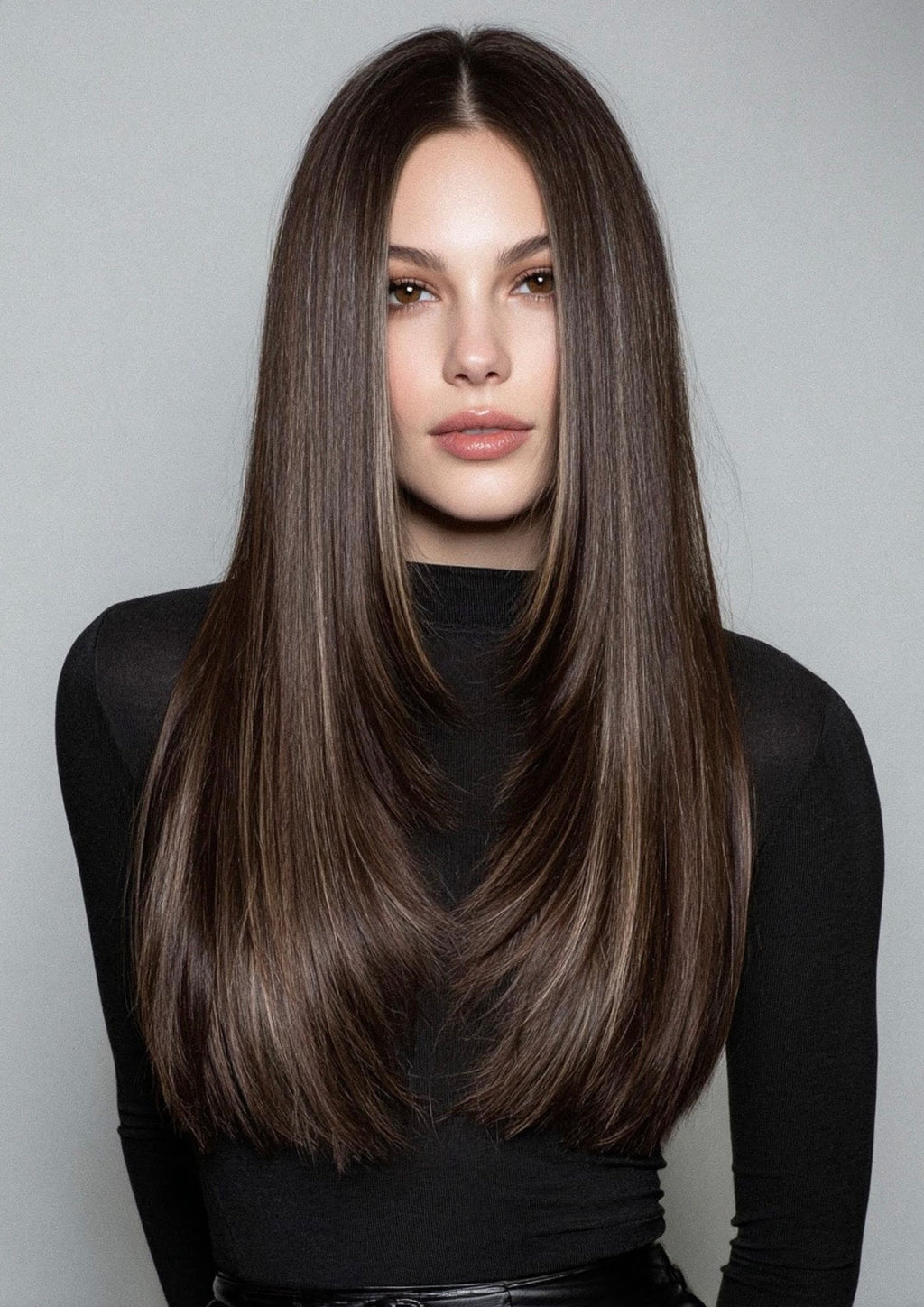 20" Chocolate Silk