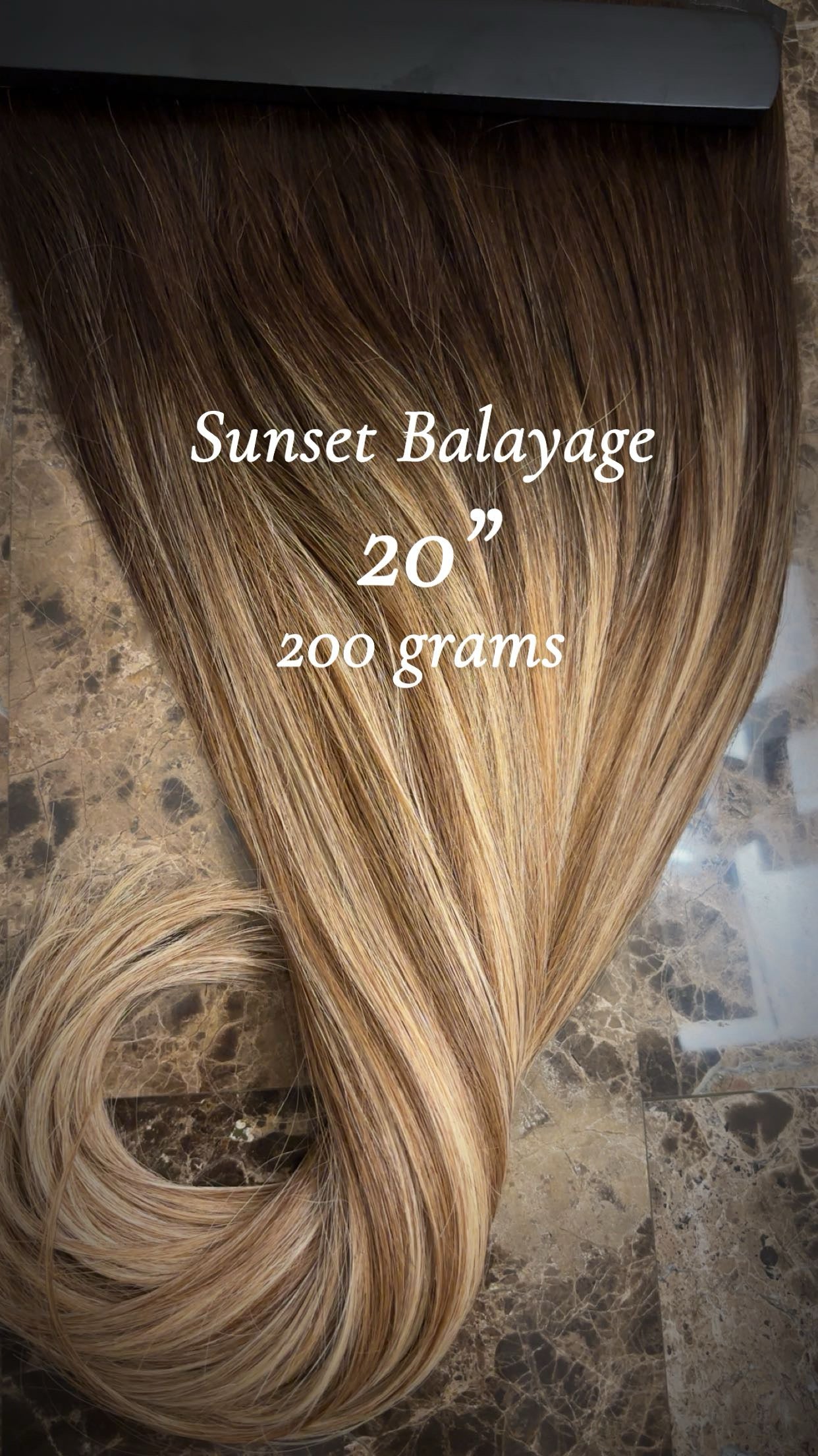 20" Sunset Balayage