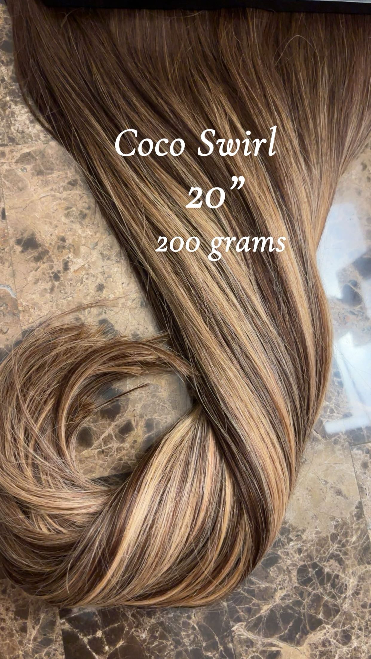 20" Coco Swirl