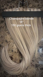 18" Champagne Blonde
