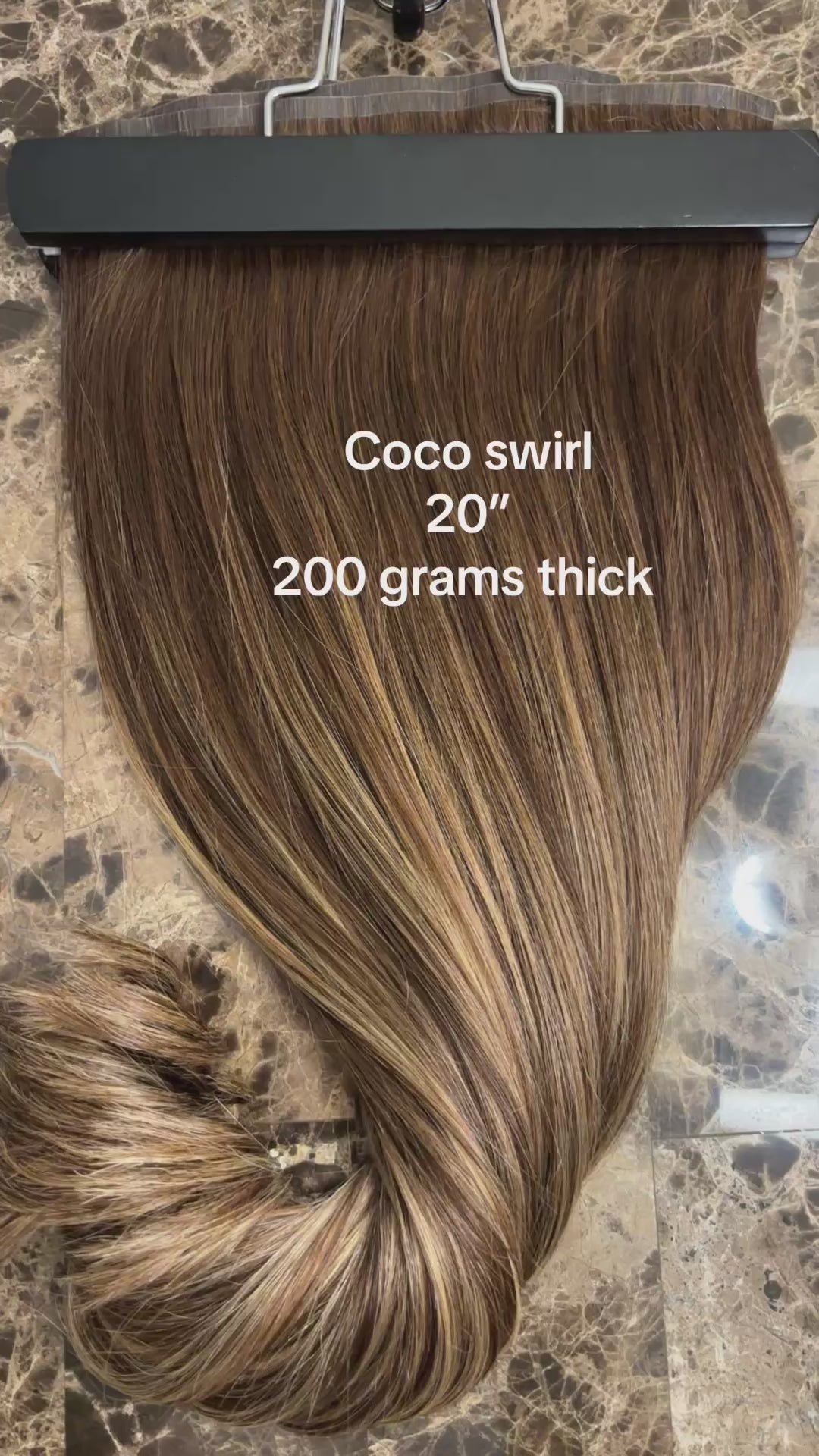 20" Coco Swirl